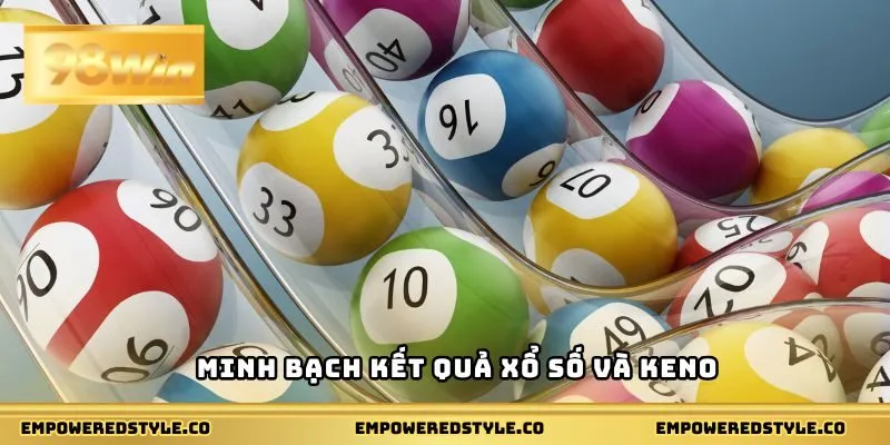 Minh bạch kết quả xổ số và keno