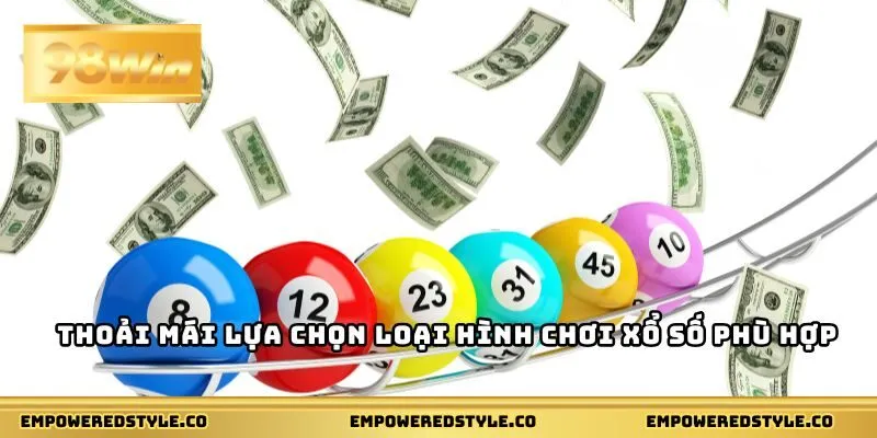 Thoải mái lựa chọn loại hình chơi xổ số phù hợp